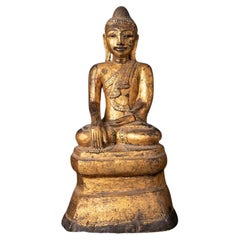 Antiker burmesischer Shan-Buddha aus Burma