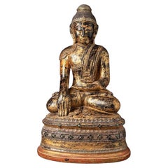 Antiker burmesischer Shan-Buddha aus Burma