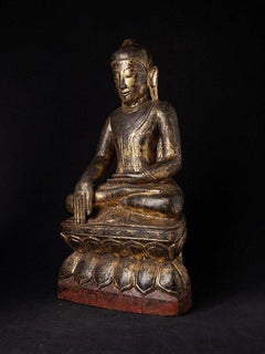 Antique Burmese Shan Buddha Statue from Burma
