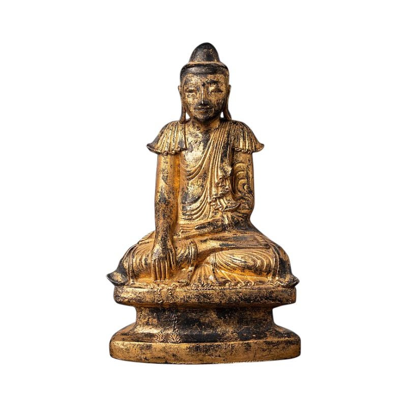 Antike burmesische Shan-Buddha-Statue aus Burma