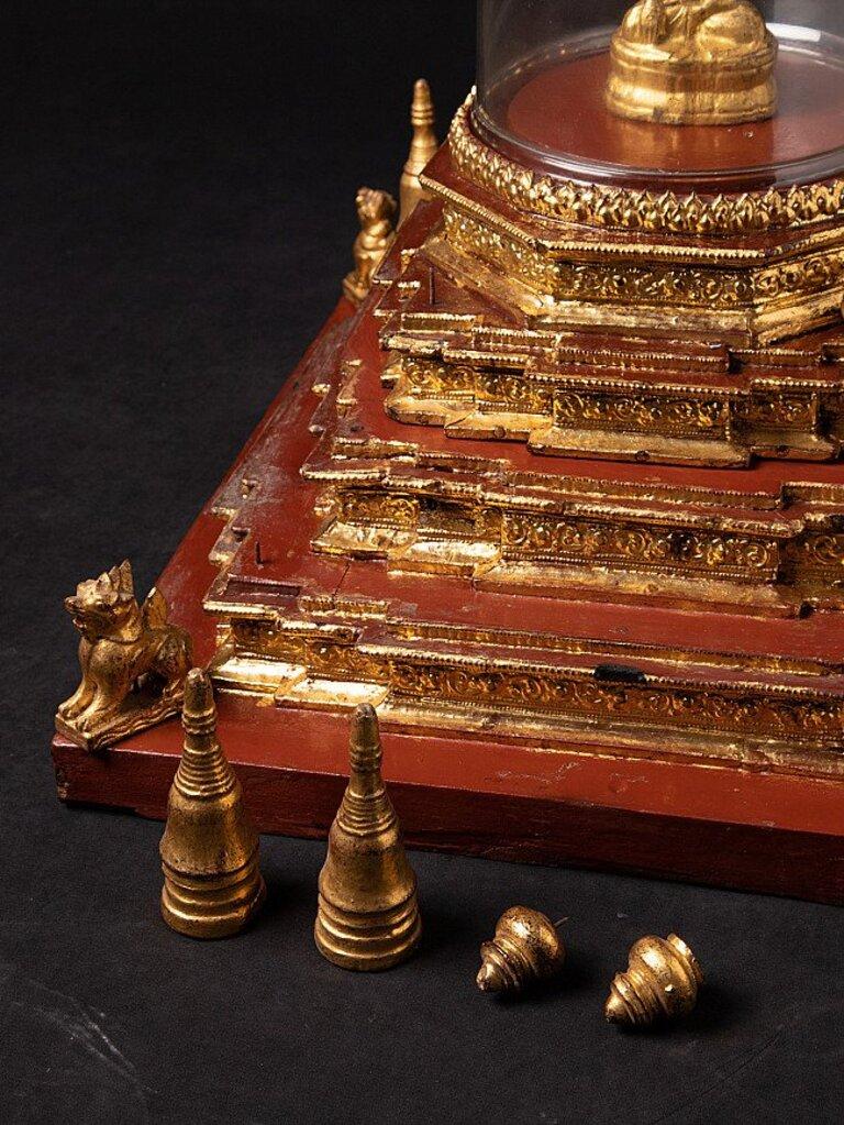 Antique Burmese Stupa from Burma For Sale 5