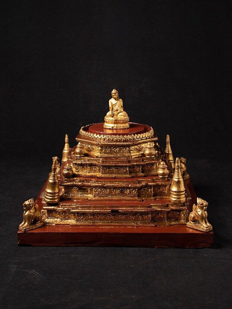 Antique Burmese Stupa from Burma For Sale 9