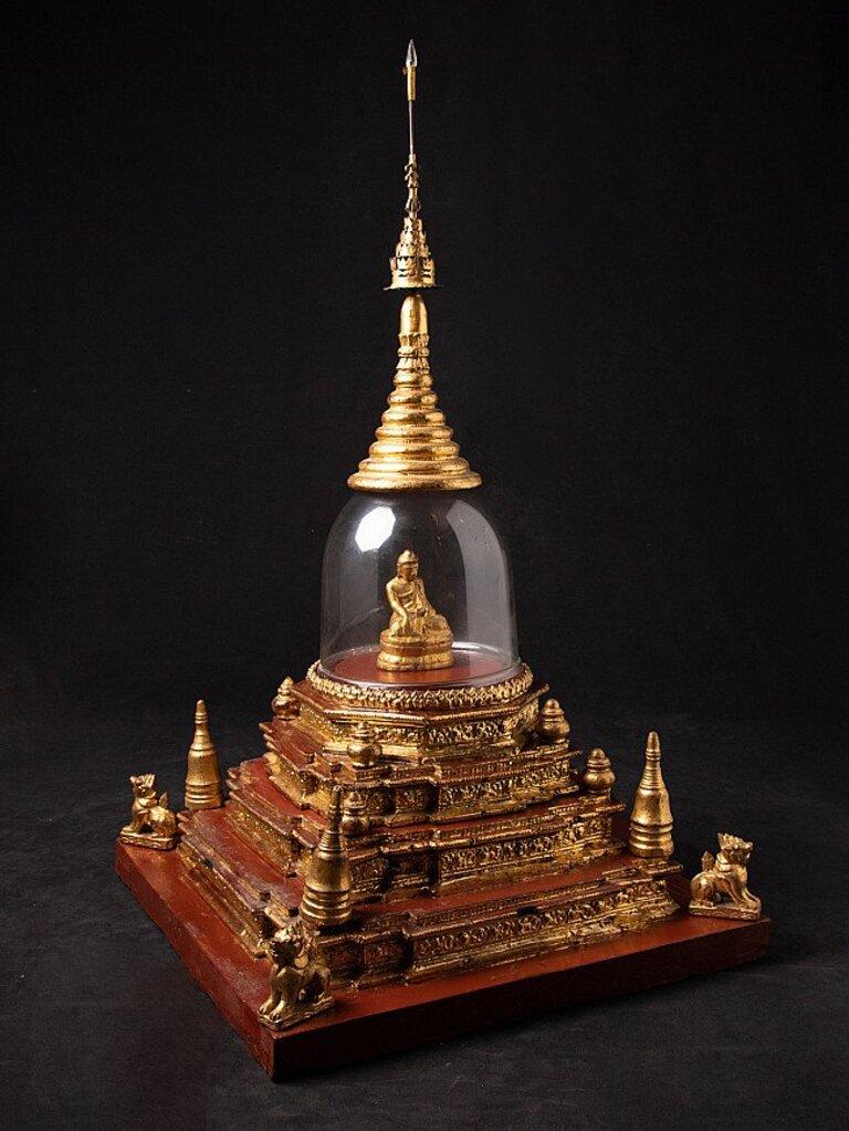 Antique Burmese Stupa from Burma For Sale 15