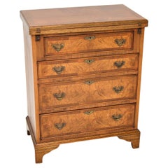 Antique Burr Walnut Bachelors Chest of Drawers