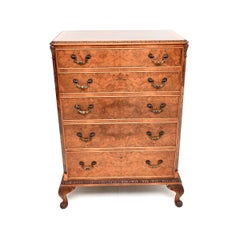 Antique Burr Walnut Chest of Drawers