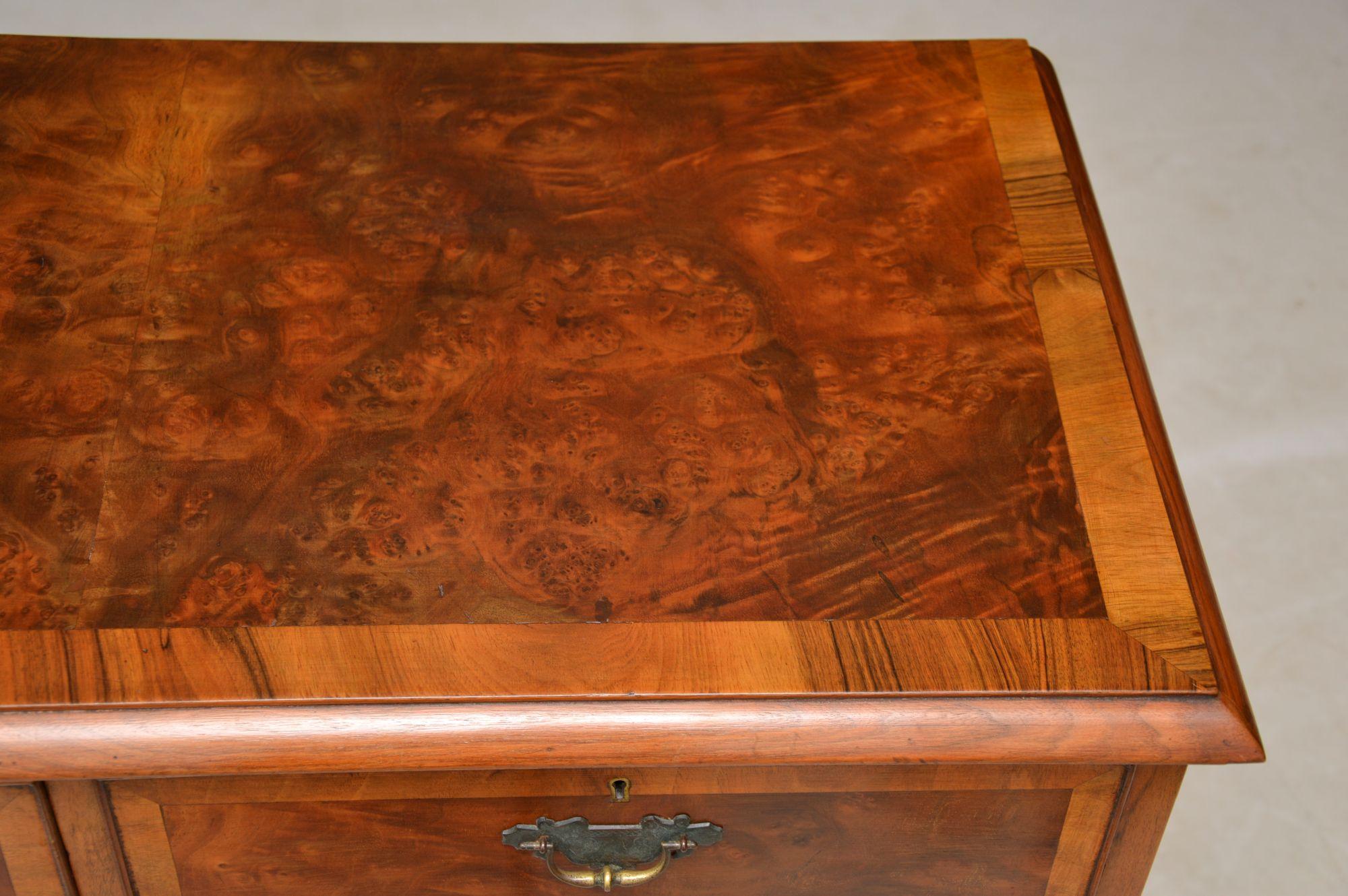 20th Century Antique Burr Walnut Chest of Drawers