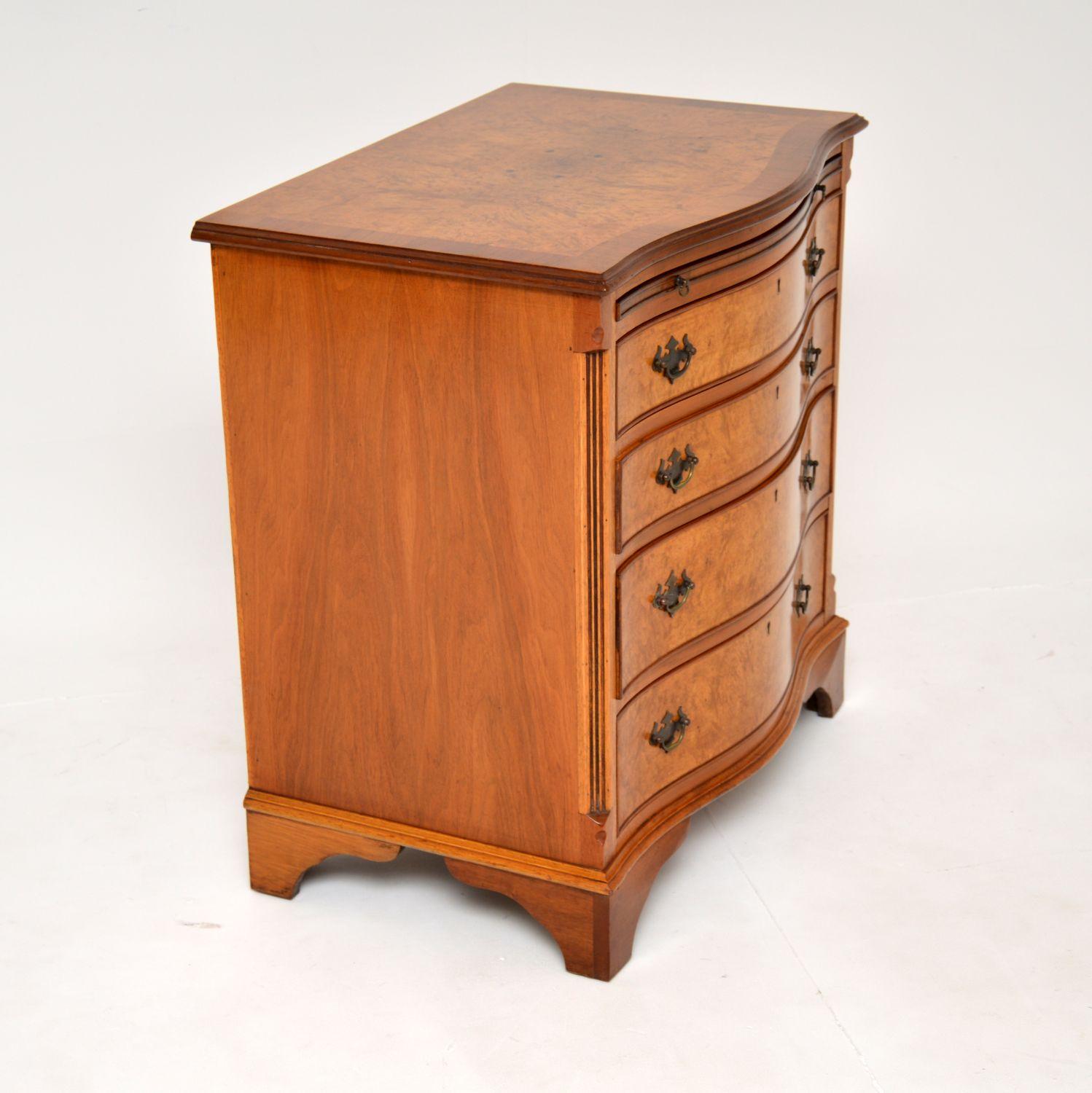  Antique Burr Walnut Chest of Drawers 2