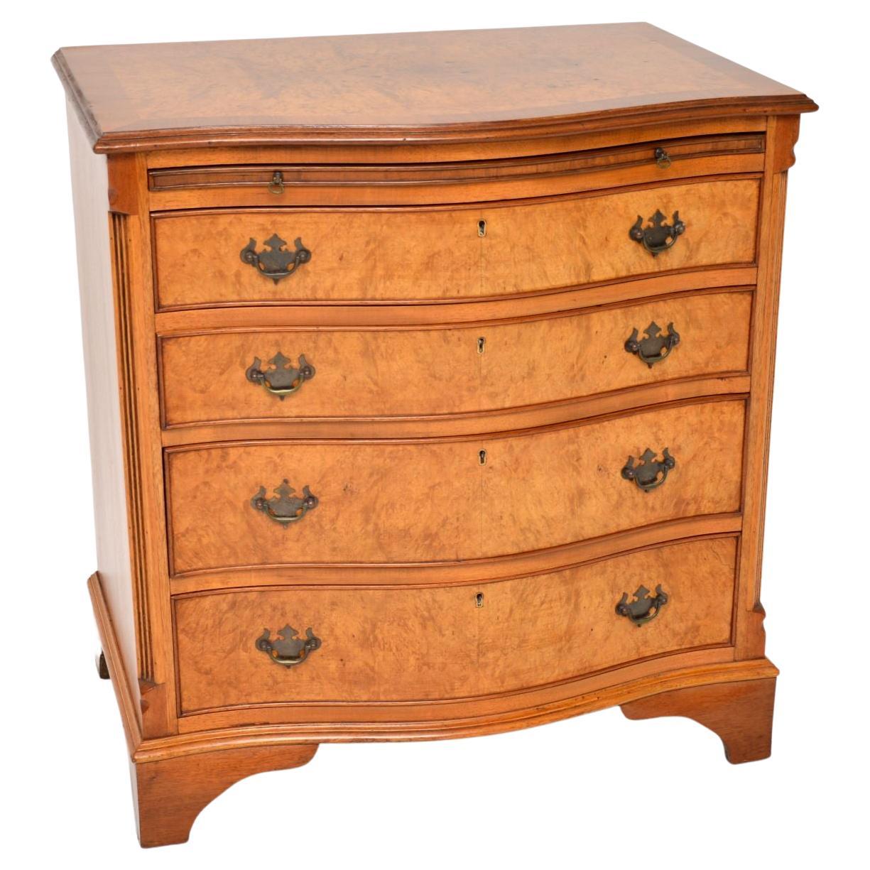  Antique Burr Walnut Chest of Drawers