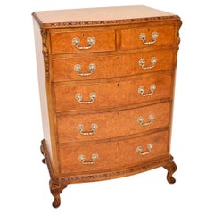 Antique Burr Walnut Chest of Drawers