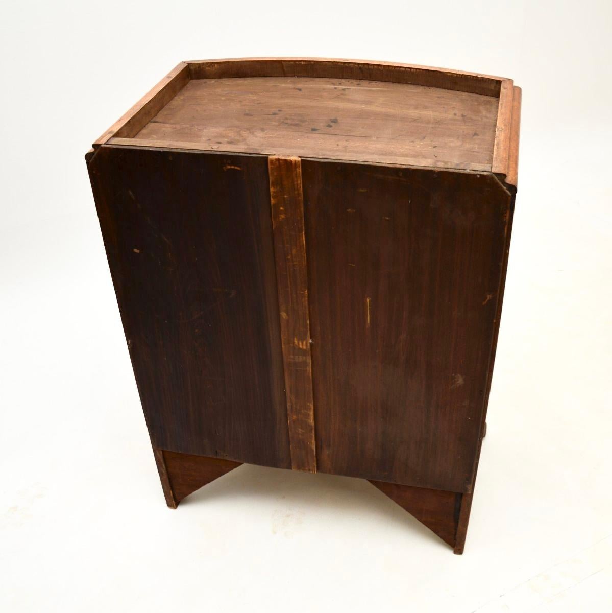 Antique Burr Walnut Chest on Chest of Drawers For Sale 5