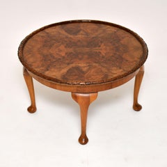 Antique Burr Walnut Coffee Table