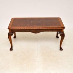 Antique Burr Walnut Coffee Table