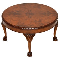 Antique Burr Walnut Coffee Table