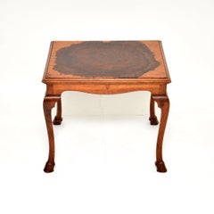 Antique Burr Walnut Coffee Table