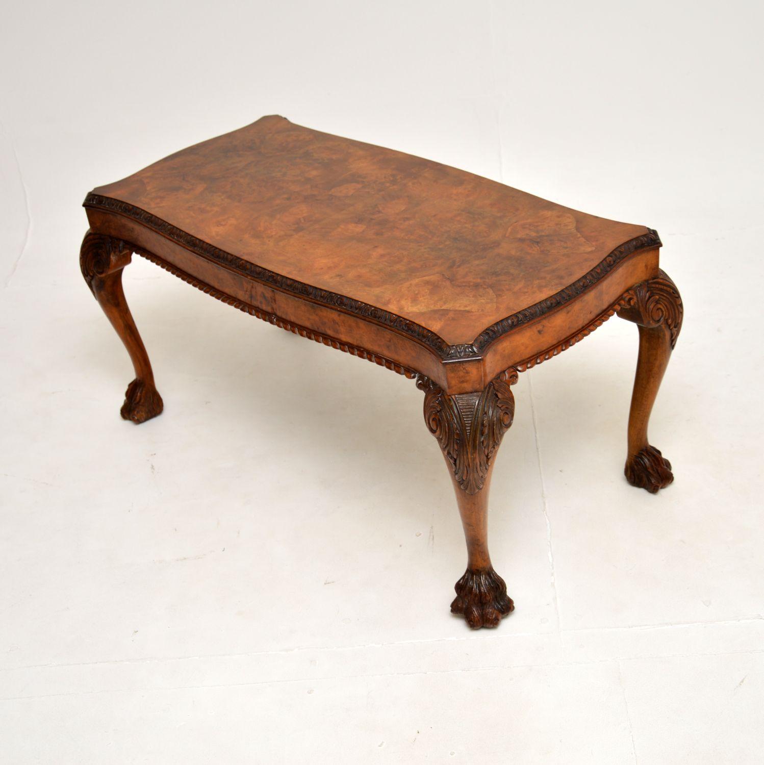 queen anne coffee table