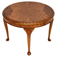 Antique Burr Walnut Coffee Table