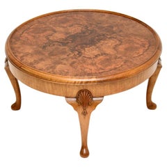 Antique Burr Walnut Coffee Table