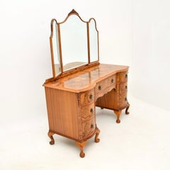 Antique Burr Walnut Dressing Table