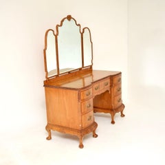 Antique Burr Walnut Dressing Table
