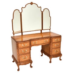Antique Burr Walnut Dressing Table