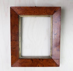 Antiker Bilderrahmen aus Gratnussbaum. Englisch, um 1830