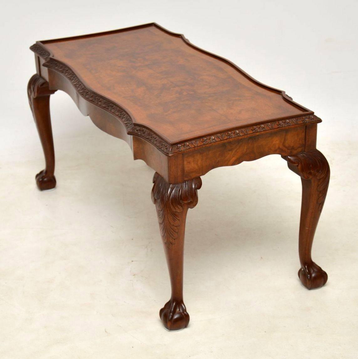 antique queen anne coffee table
