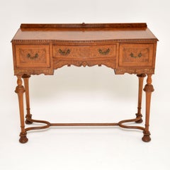 Antique Burr Walnut Server / Side Table
