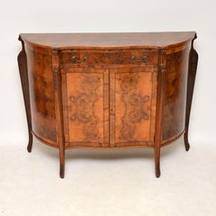 Antique Burr Walnut Sideboard