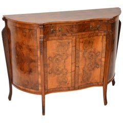Antique Burr Walnut Sideboard