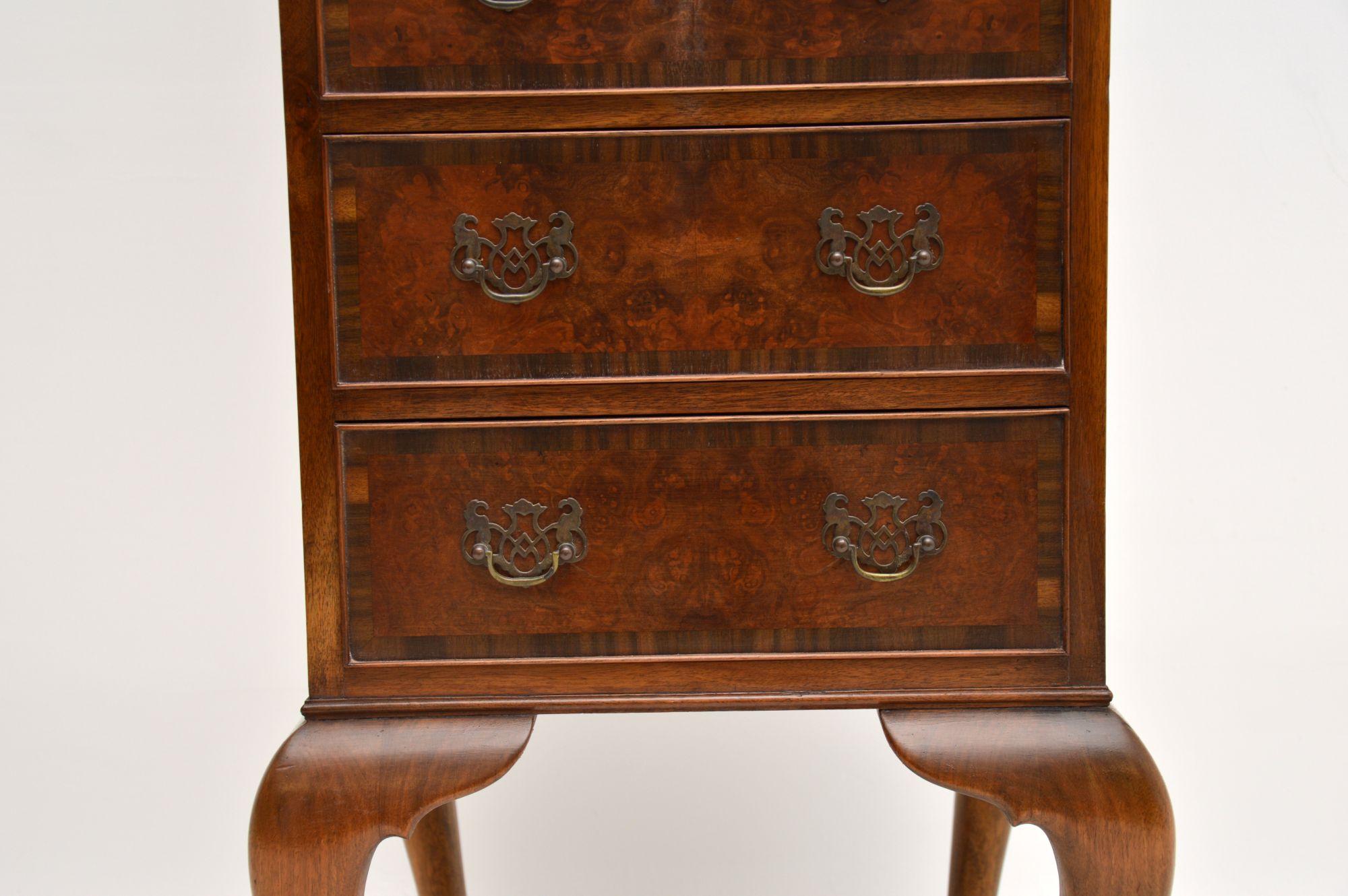 antique tall boy chest of drawers