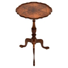 Antique Burr Walnut Wine Table