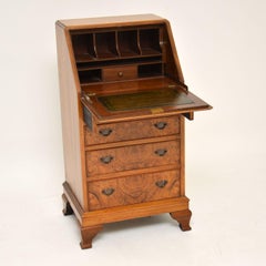 Antique Burr Walnut Writing Bureau