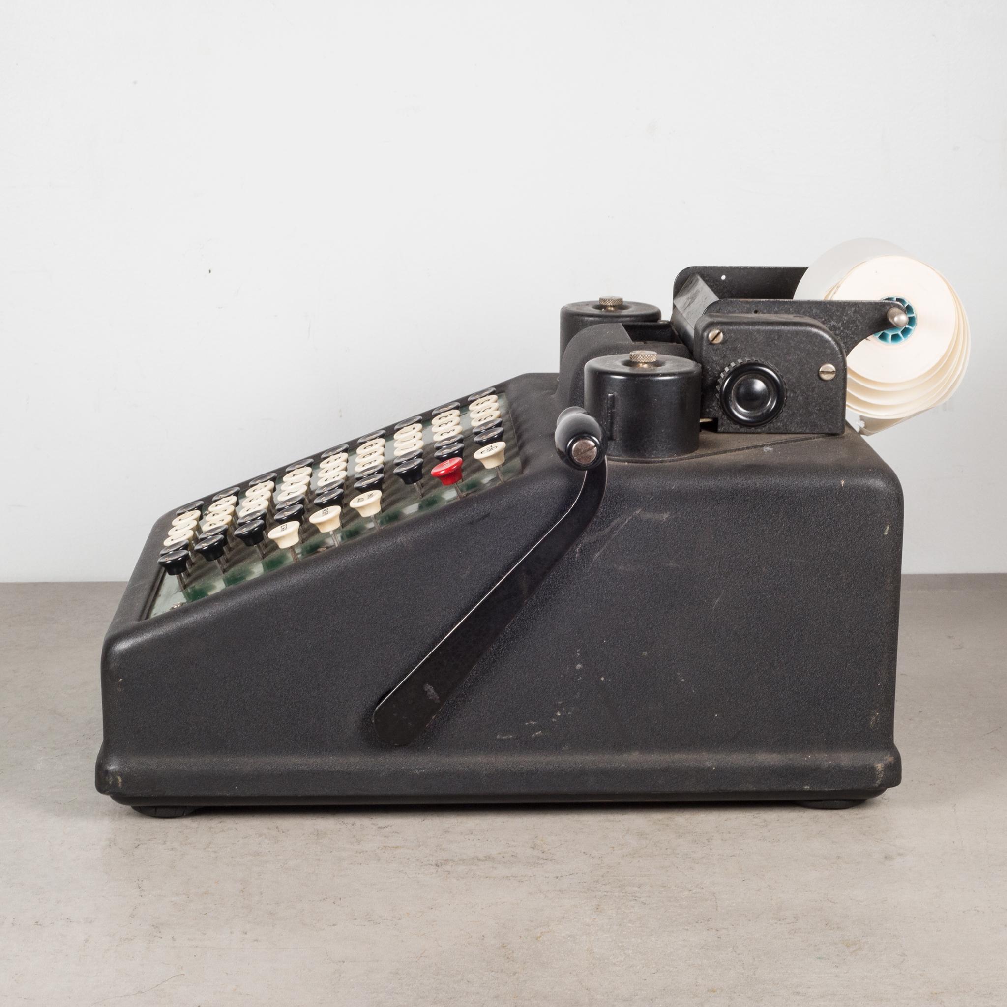 antique burroughs adding machine