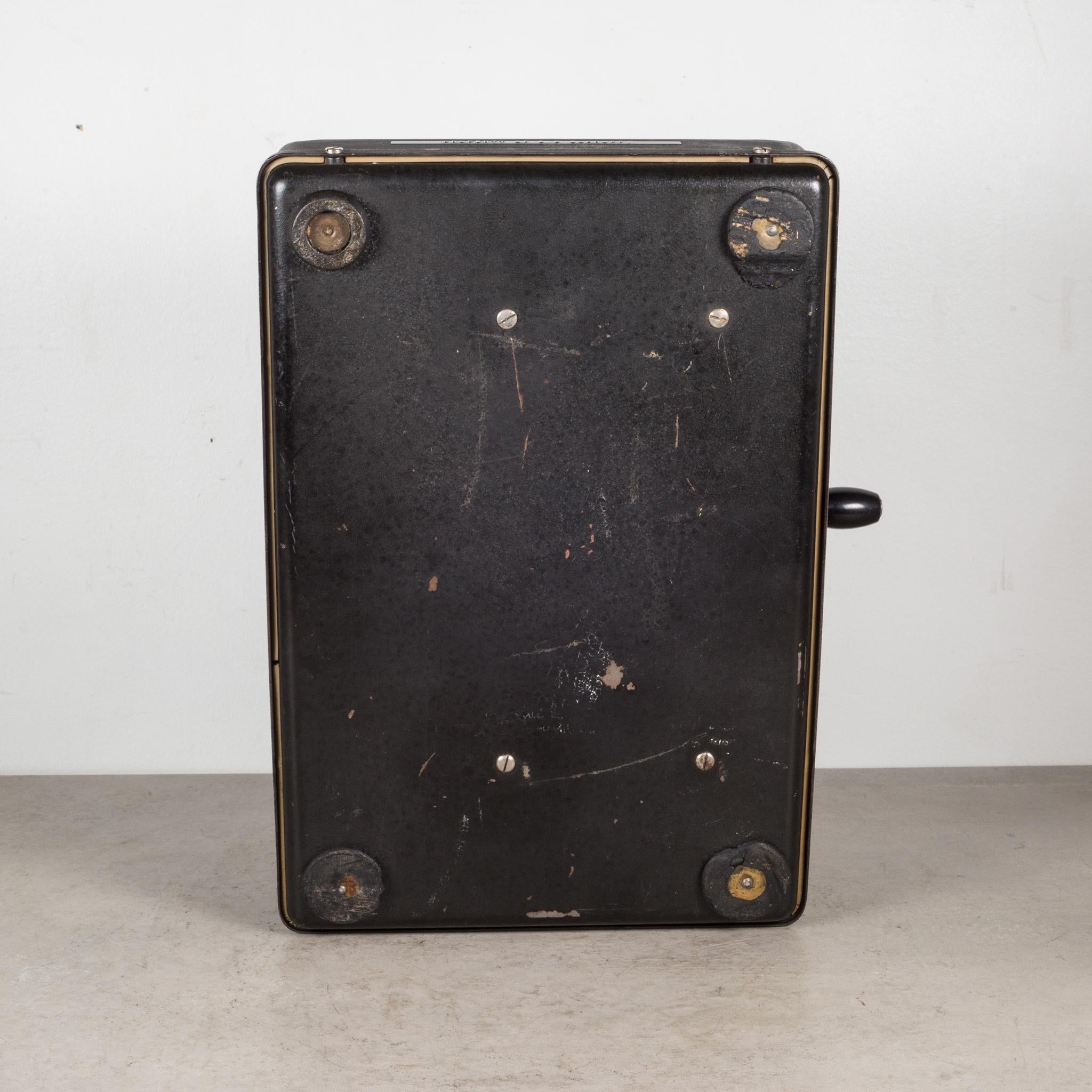 Industrial Antique Burrough's Adding or Figuring Machine, circa 1920-1930