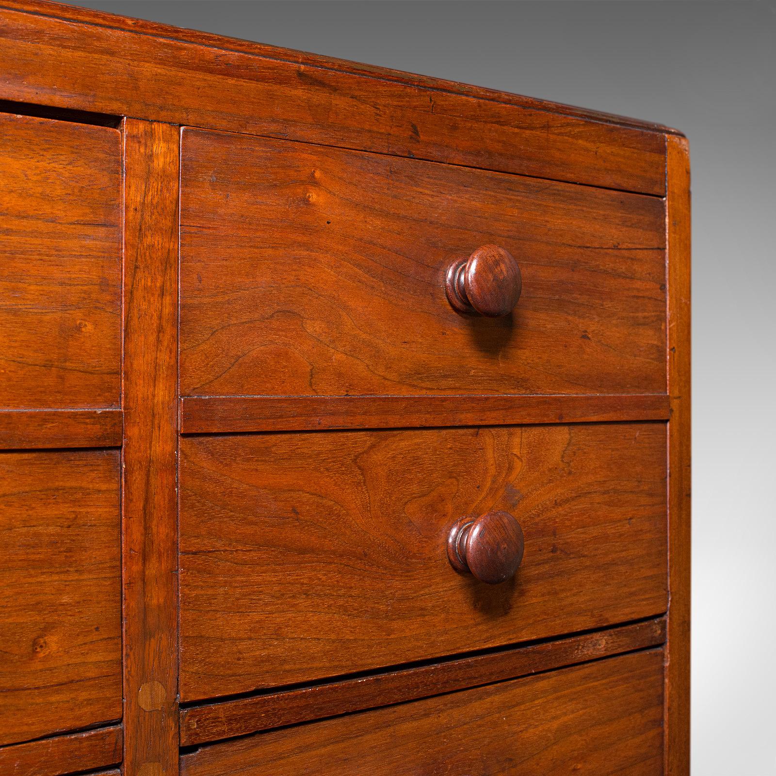 Antiquity Butler's Cabinet, English, Walnut, Estate, Chest of Drawers, Victorian en vente 4