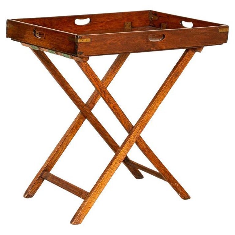 Antique Butler's Table with Removeable Tray, Great Portable Bar from ...