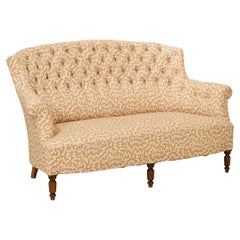 Antique Buttoned Two Seater Sofa