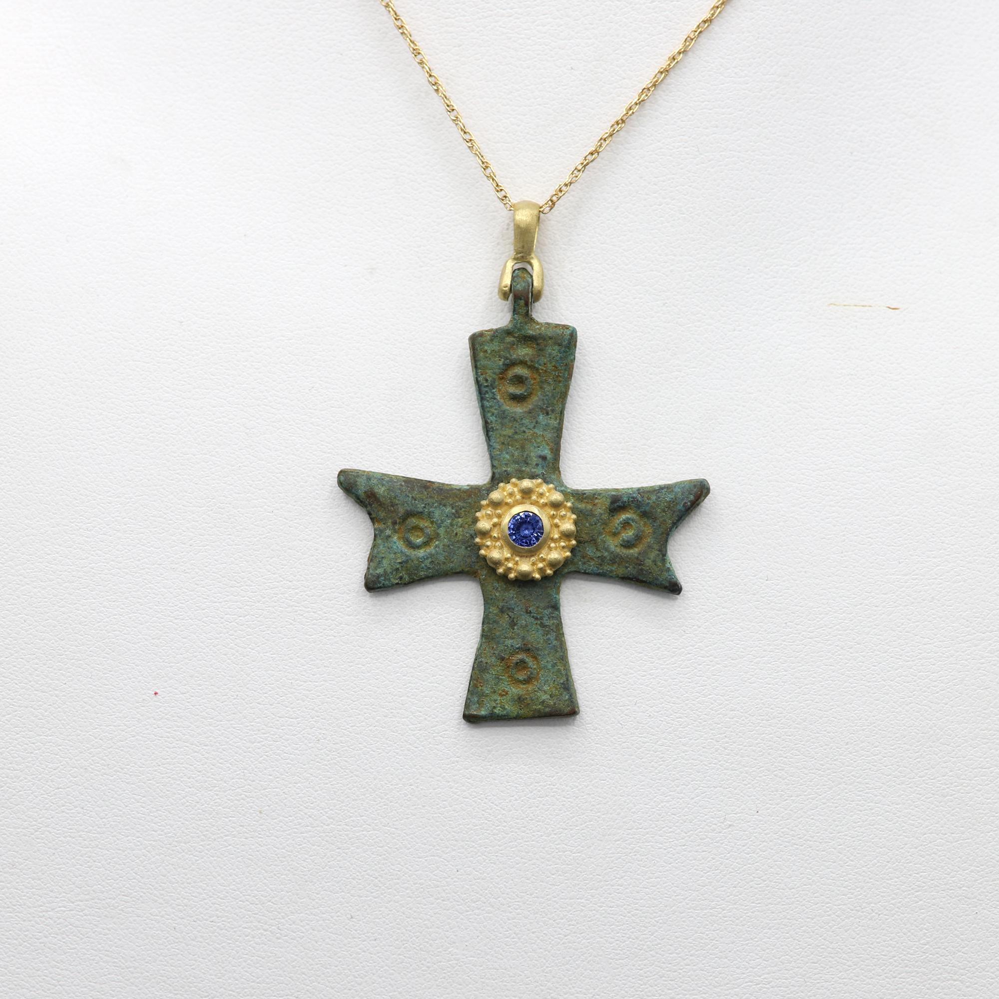ancient byzantine cross
