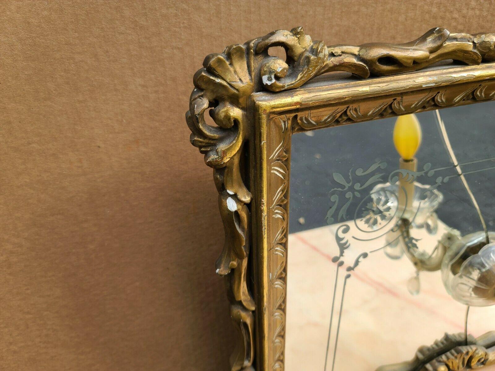 Antique c 1900 Italian Neoclassical Mirrored Marble Nightstands 4