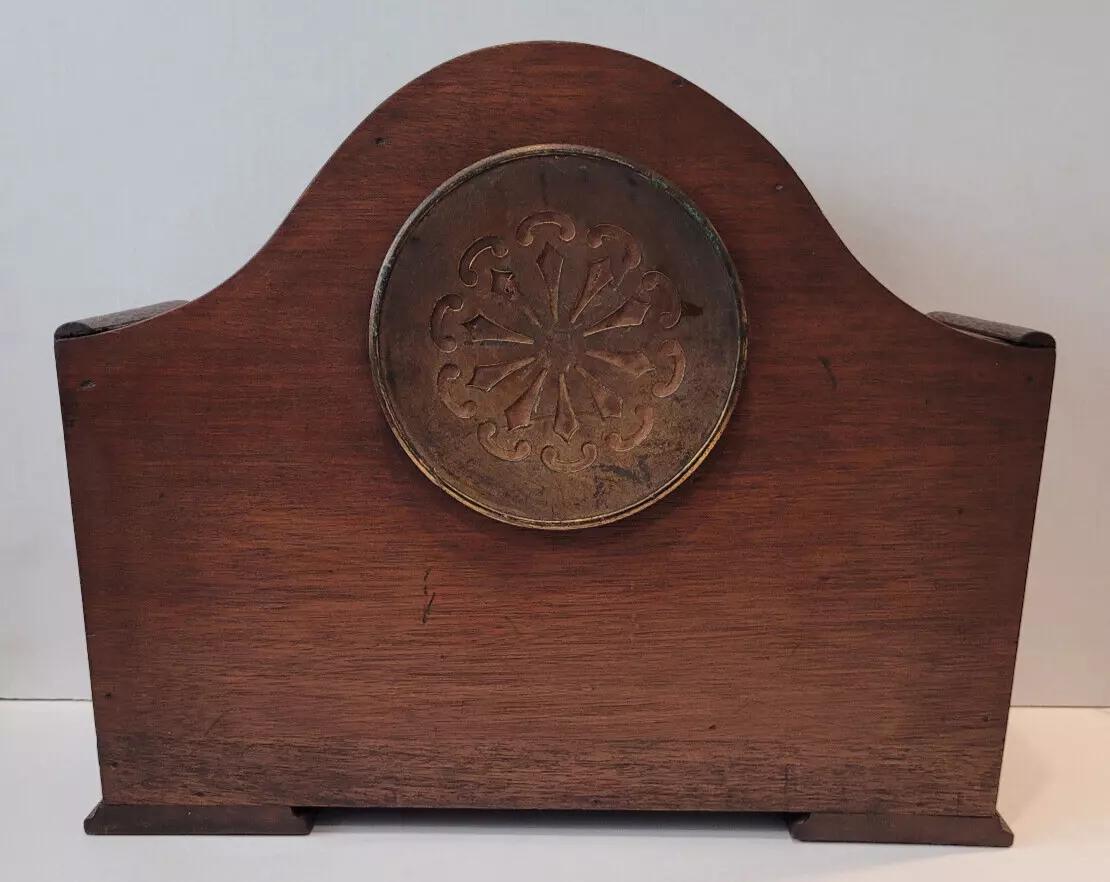 Antique c1860’s French “Japy Frères” Chiming Clock with Visible Brocot Movement For Sale 6