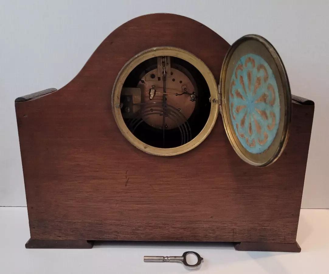 Antique c1860’s French “Japy Frères” Chiming Clock with Visible Brocot Movement For Sale 7