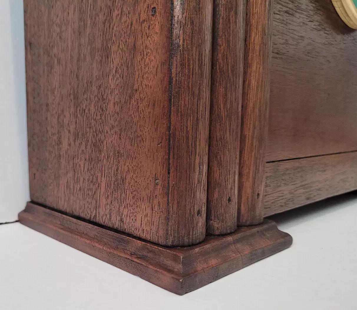 Antique c1860’s French “Japy Frères” Chiming Clock with Visible Brocot Movement For Sale 2