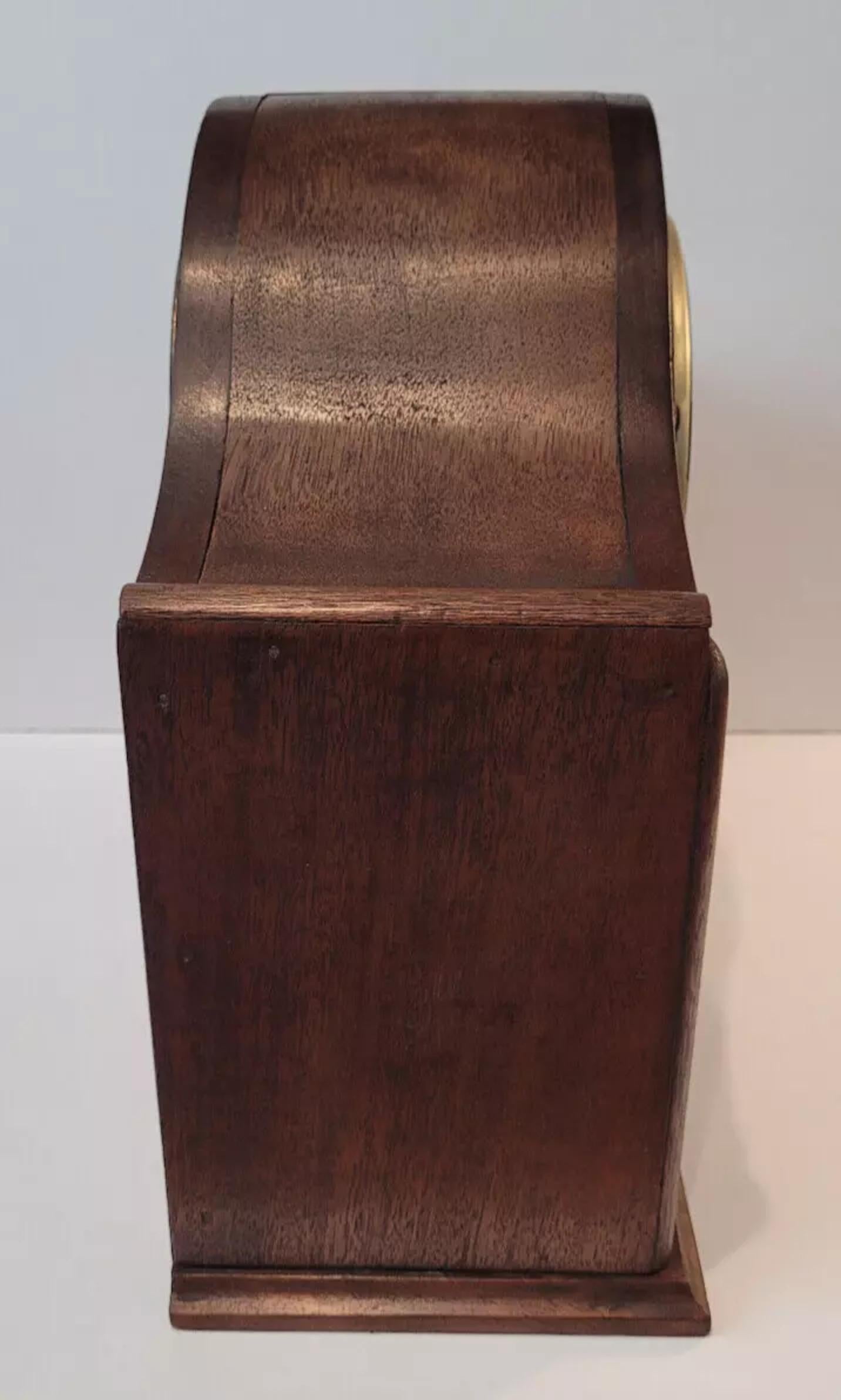 Antique c1860’s French “Japy Frères” Chiming Clock with Visible Brocot Movement For Sale 4