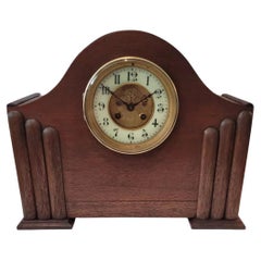 Antique c1860’s French “Japy Frères” Chiming Clock with Visible Brocot Movement