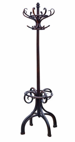 Antique c.1900 Bentwood Hall Stand for Hats, Coats, Sticks & Umbrellas