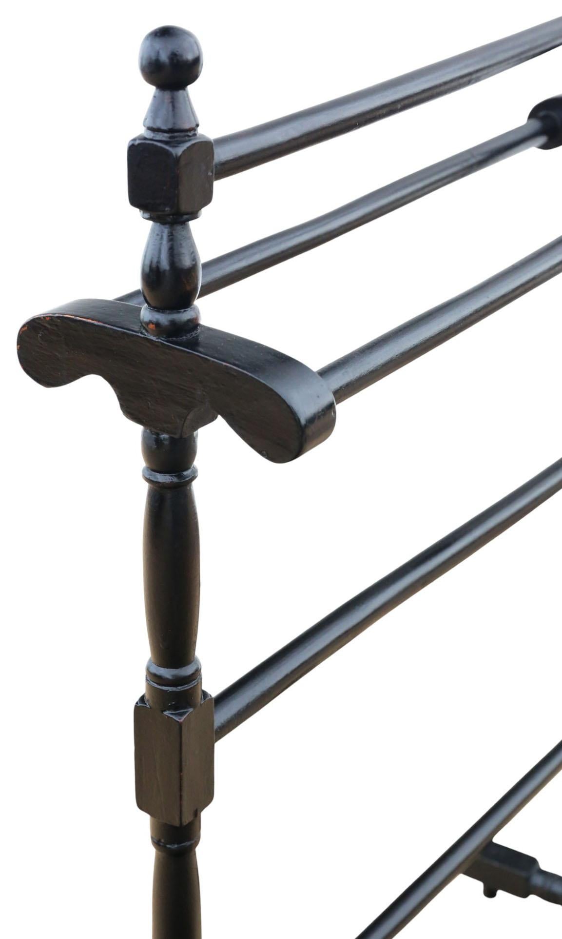 Victorien Ancien A.I.C.C. noir ébonisé - 5 rails en vente