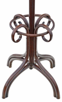 Antique c.1900 Large Quality Bentwood Hall Stand – Coat & Hat Rack