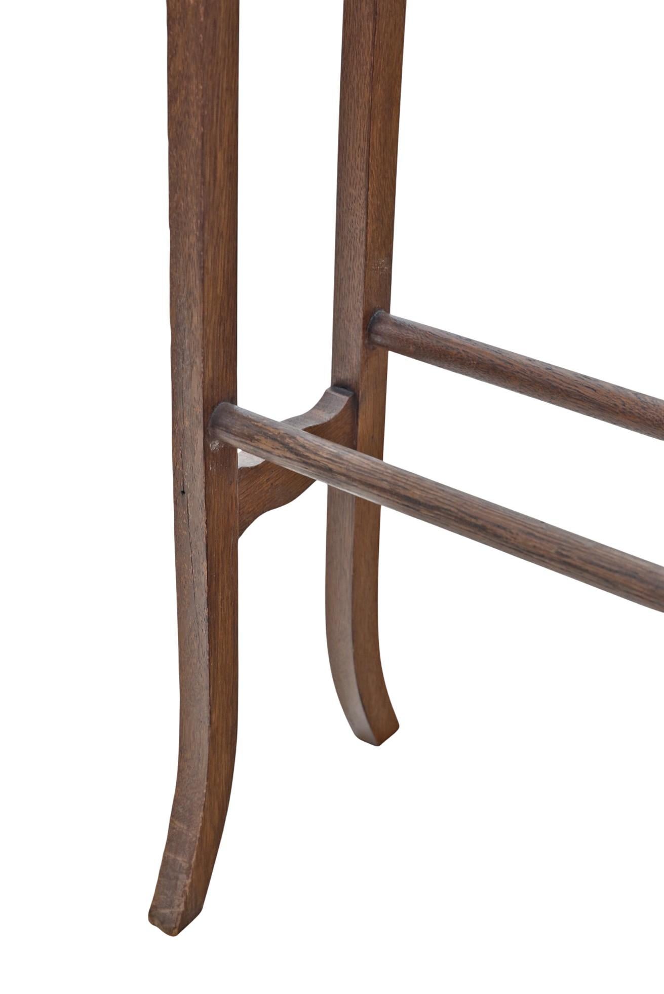 Début du 20ème siècle Porte-serviettes ancien en Oak c.1900 - Arts & Crafts, Fine Quality Rack en vente
