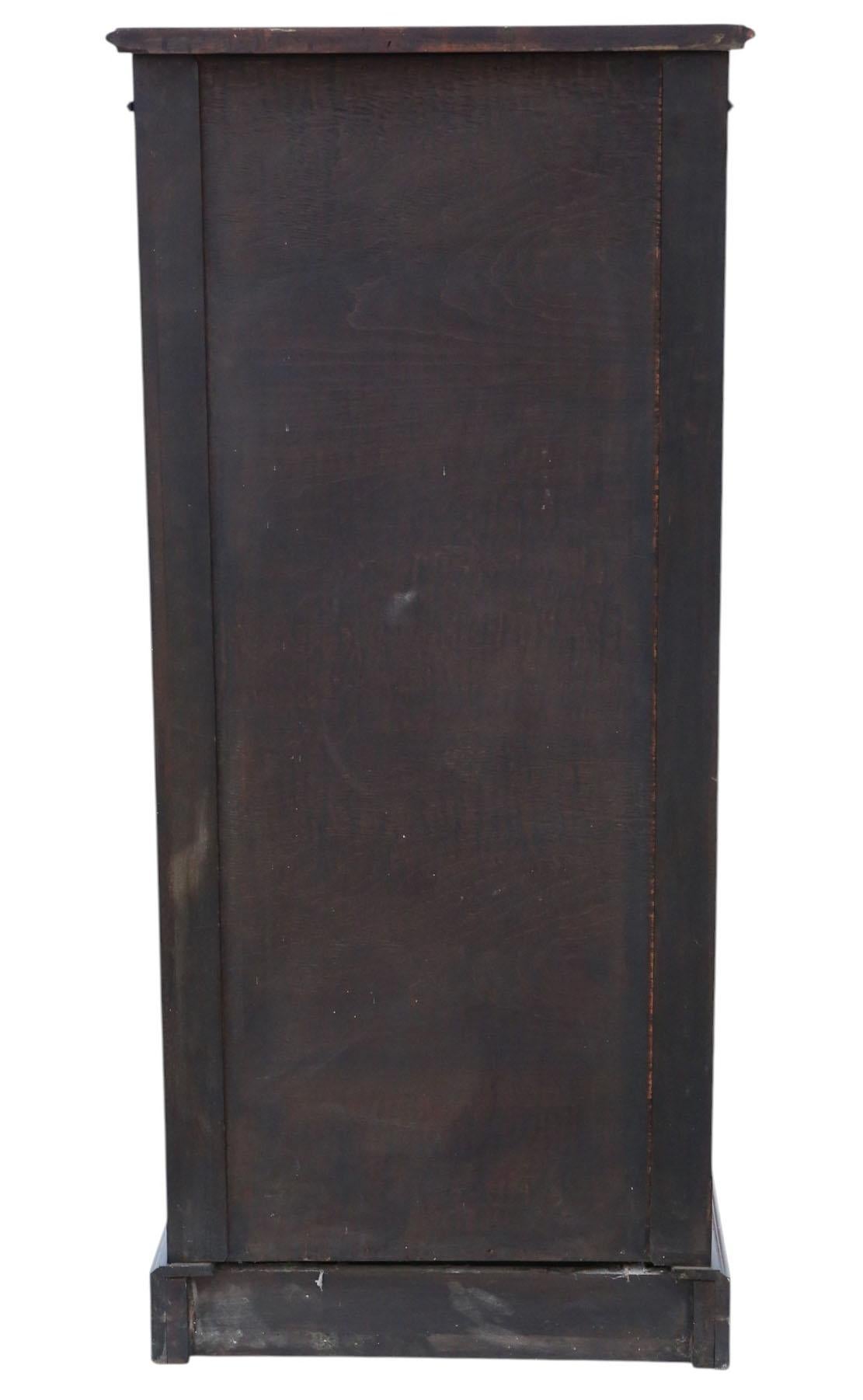 Antique c.1915 Mahogany Wellington Chest of 8 Drawers – Fine Quality (Frühes 20. Jahrhundert) im Angebot