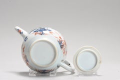 Antique Ca 1700 Chinese Porcelain Kangxi Imari Decorated Teapot